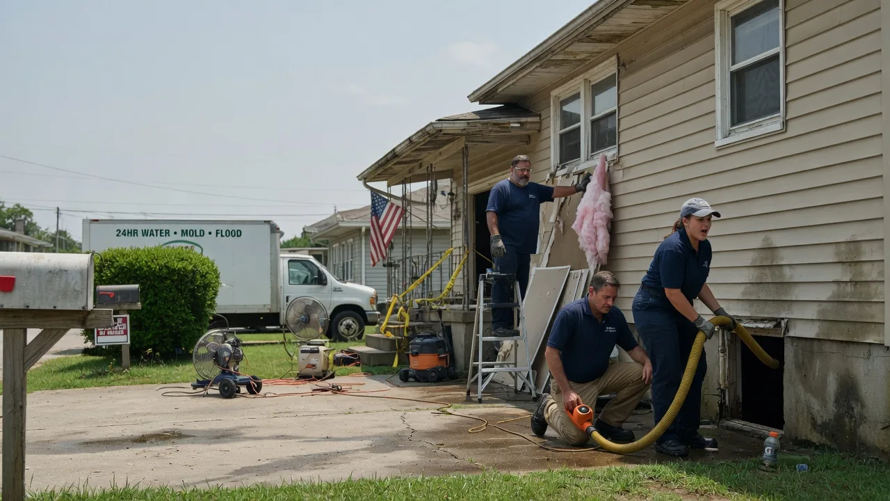 Water Damage Repair in Campbellsburg, IN near me